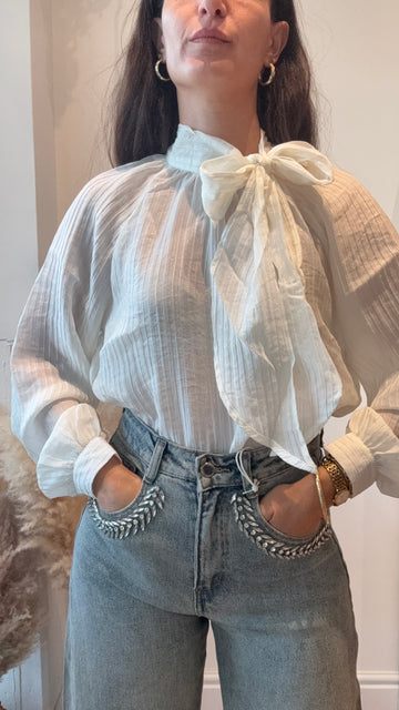 Camicia Norma Panna