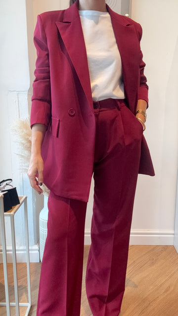 Pantalone Dublino Bordeaux
