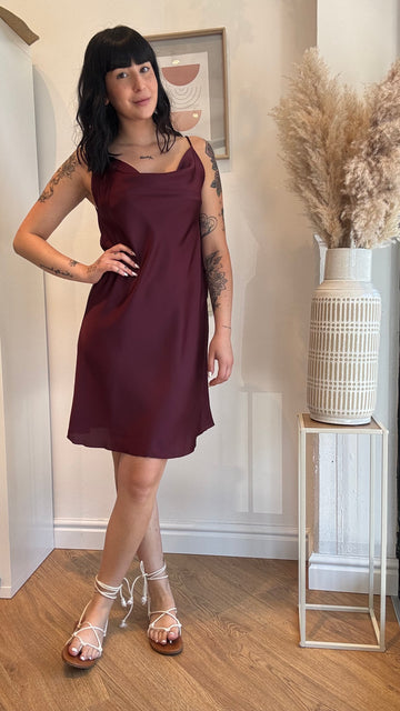 Abito slip dress corto