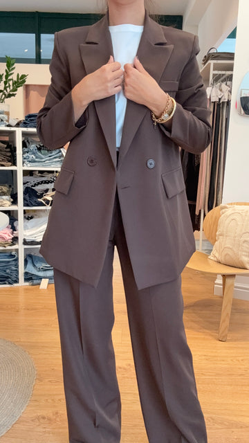 Blazer Dublino Over Marrone