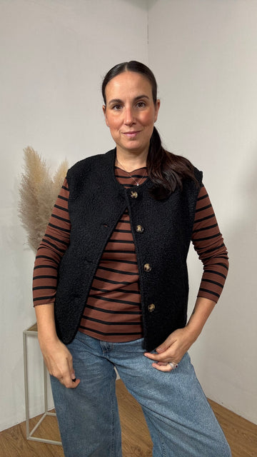 Gilet Ila nero