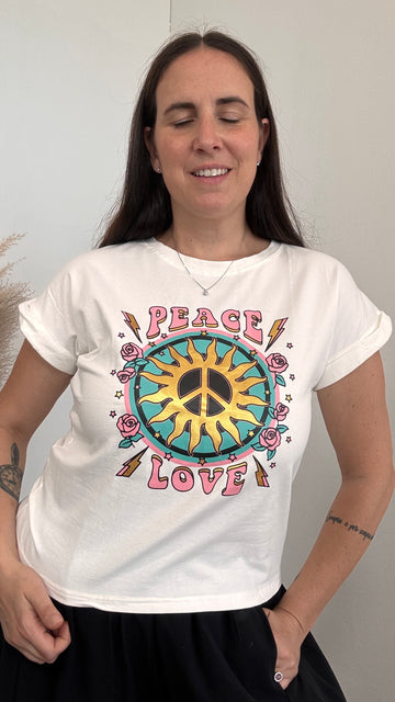 T-shirt PEACE & LOVE
