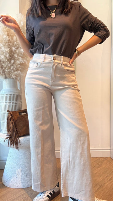 Pantalone Praga beige