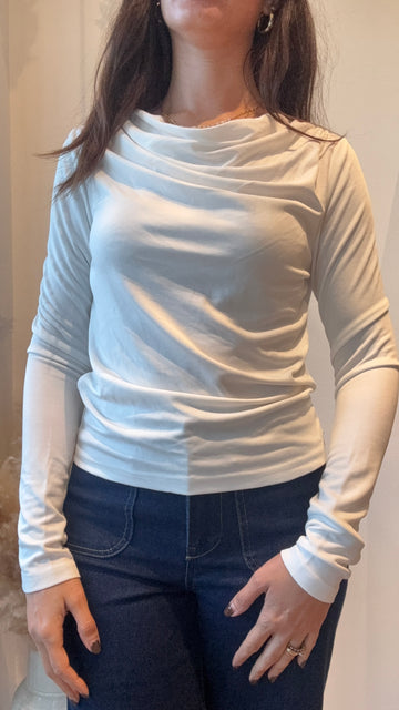 Maglia Ester panna