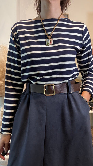 Maglia DIVINA blu/bianca