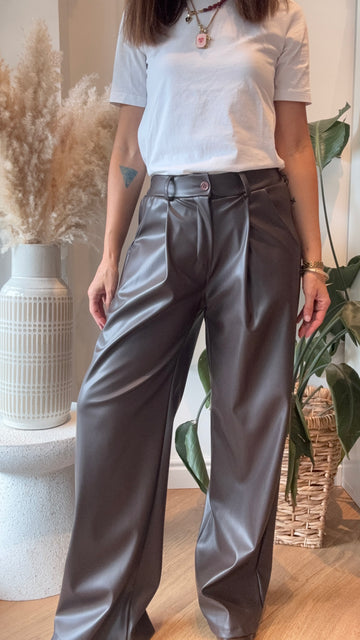 Pantalone Ecopelle Megan