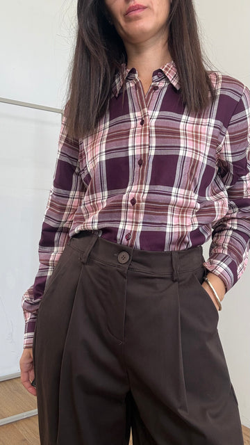 Camicia Stay Wine