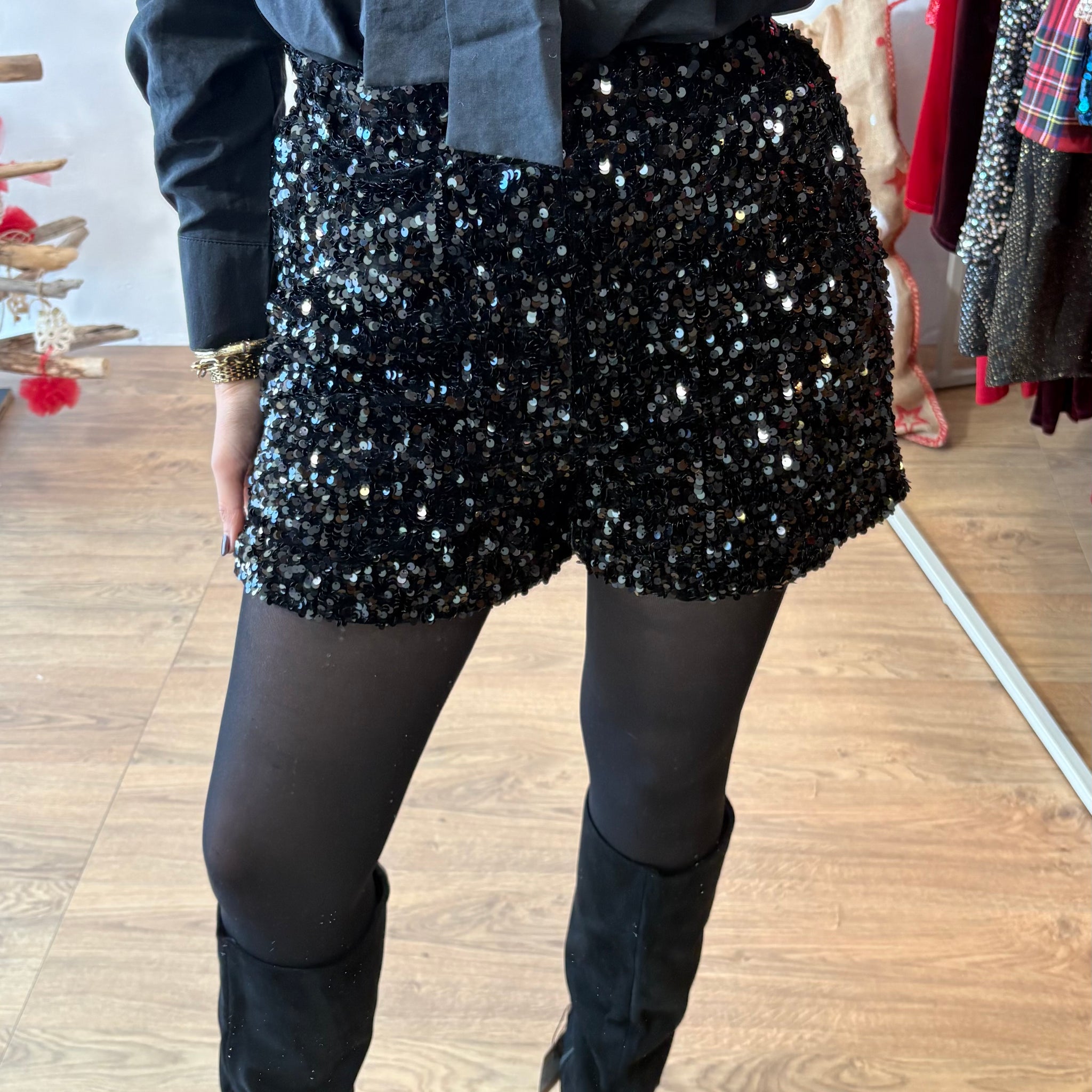 Shorts Paillettes