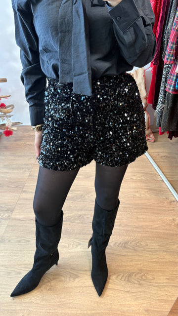Shorts Paillettes