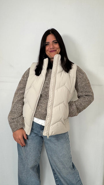 Gilet POWER BEIGE