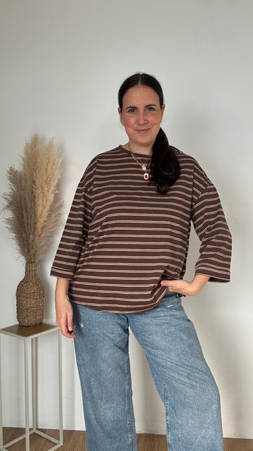 Maglia GINZA marrone