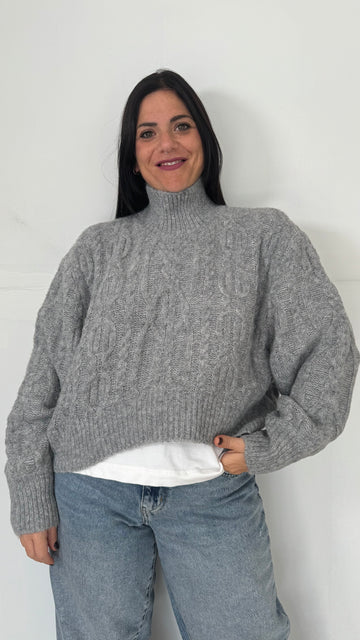 Maglione HILDE grigio