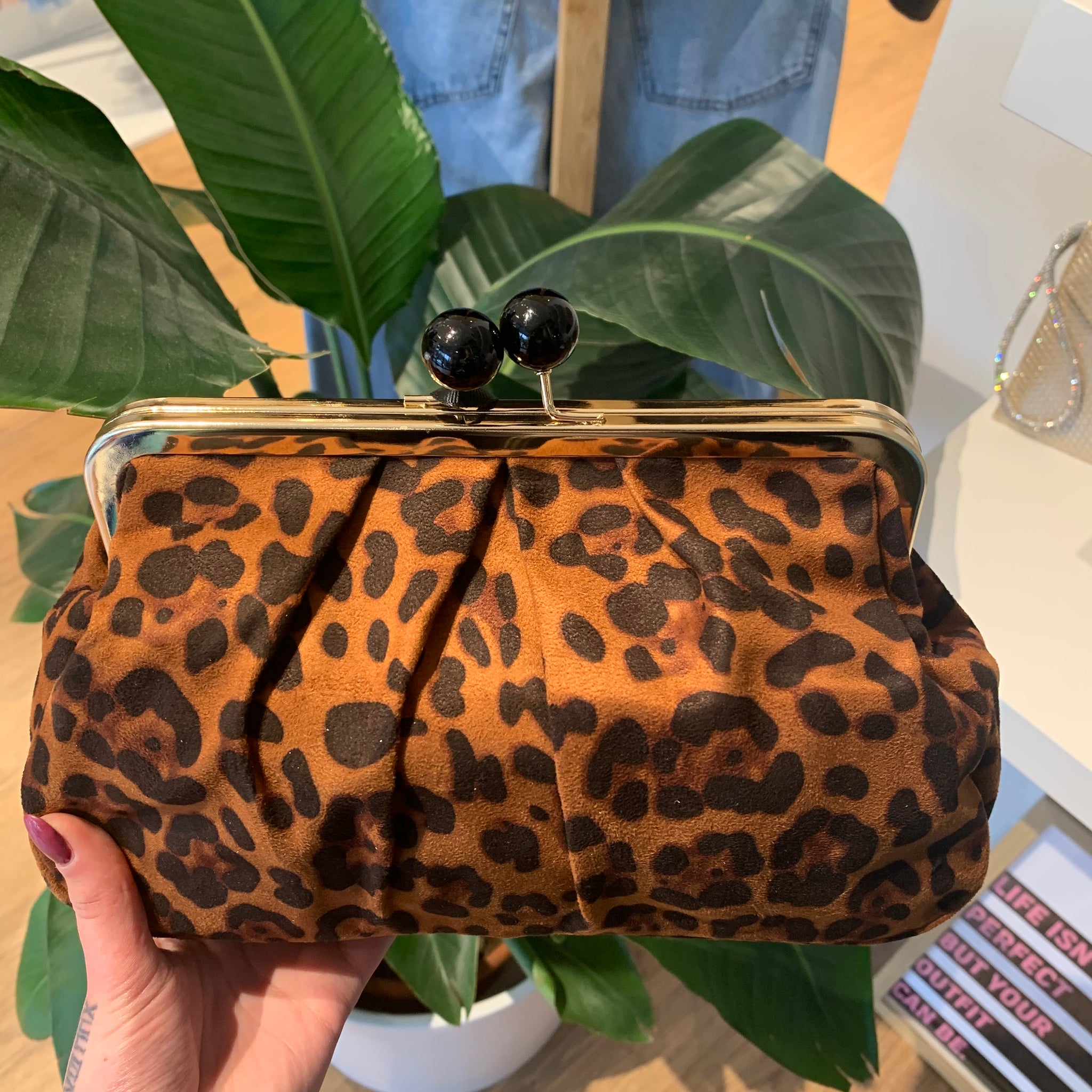 Pochette leopardata