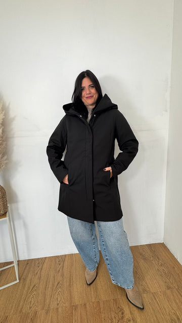 Giacca SOFTSHELL NERA