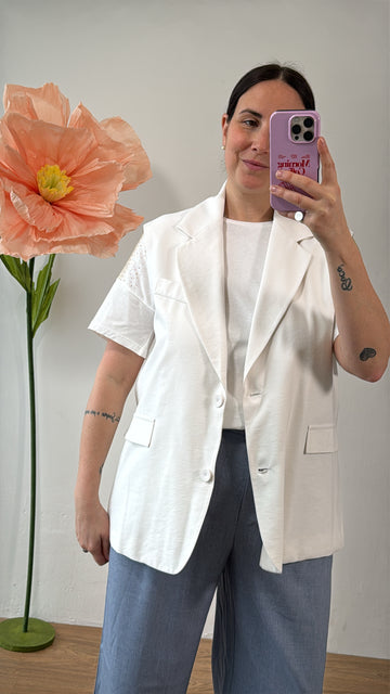 Gilet PIER bianco