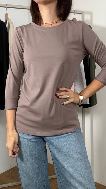 Maglia basica girocollo