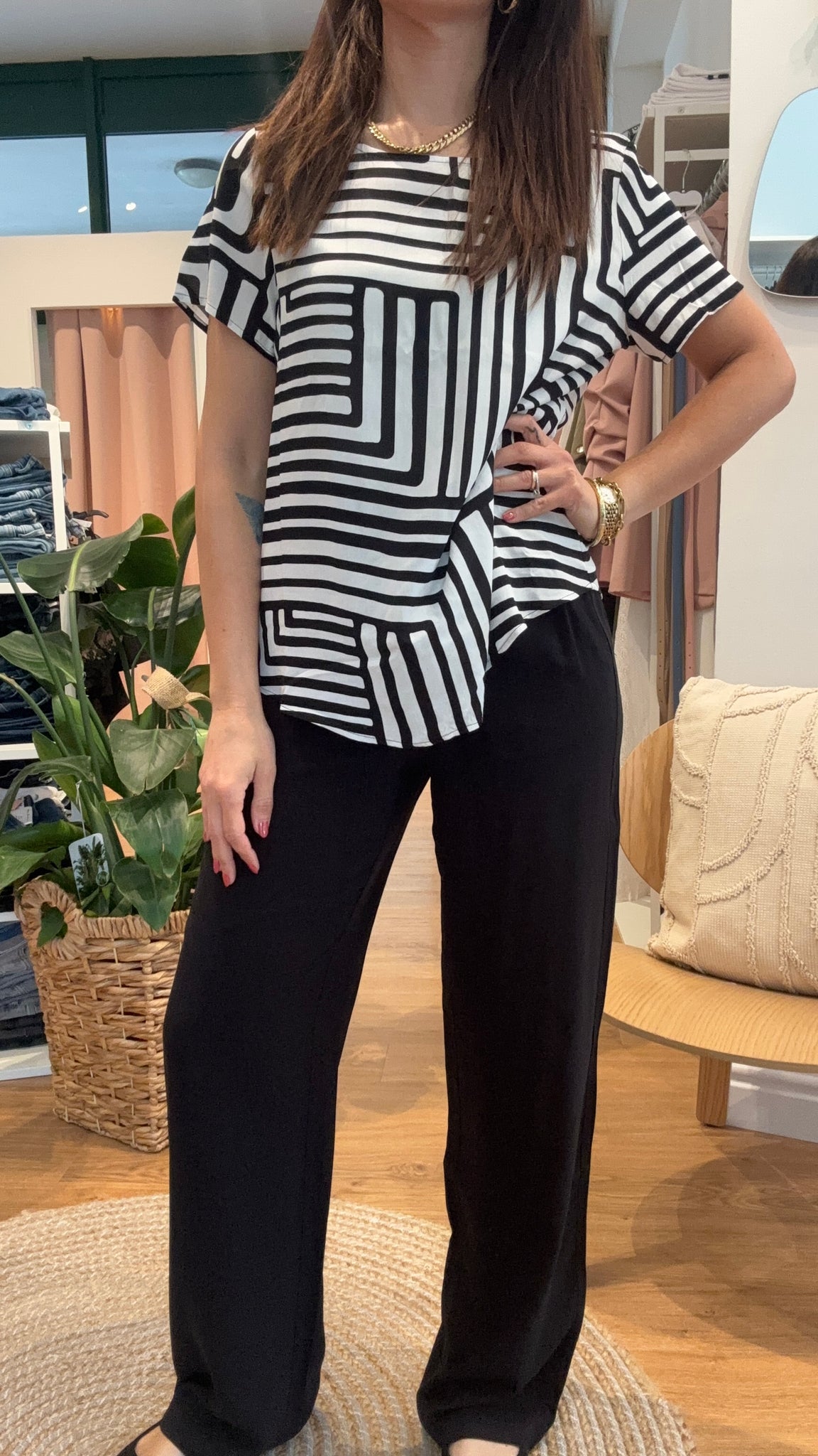 Maglia Blackandwhite