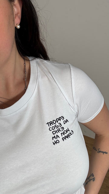 T-shirt TROPPE COSE DA DIRE