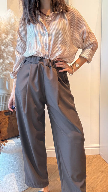Camicia Olga beige