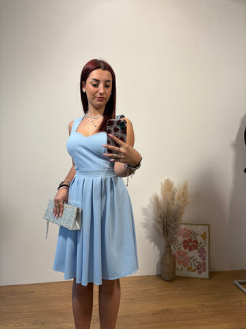 Abito Marilyn azzurro