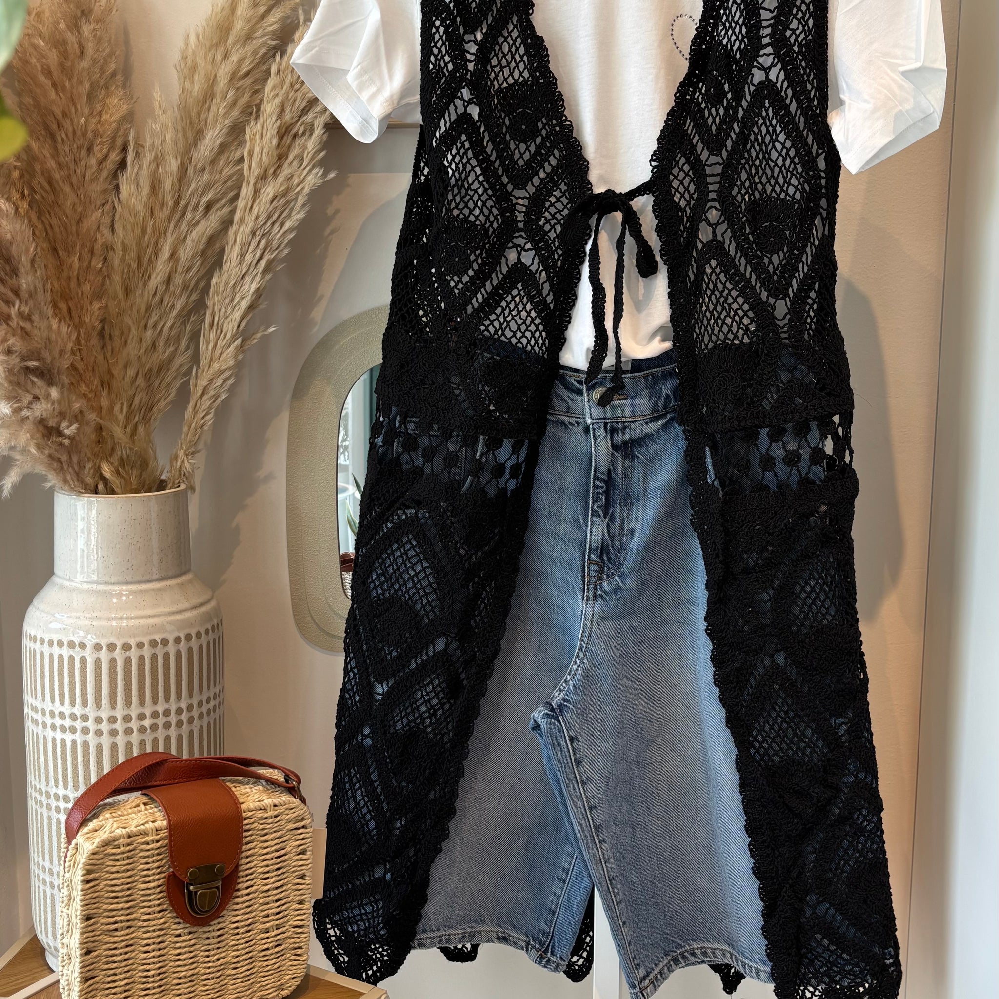 Gilet Macramè