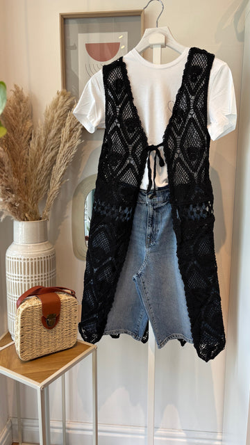 Gilet Macramè