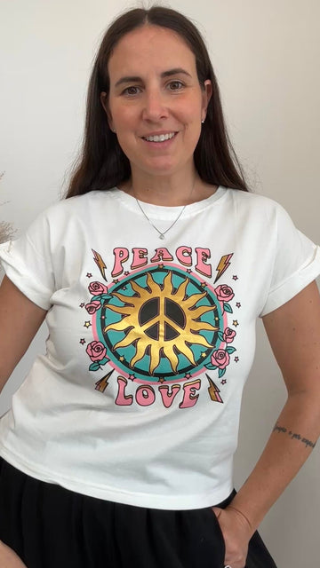 T-shirt PEACE & LOVE
