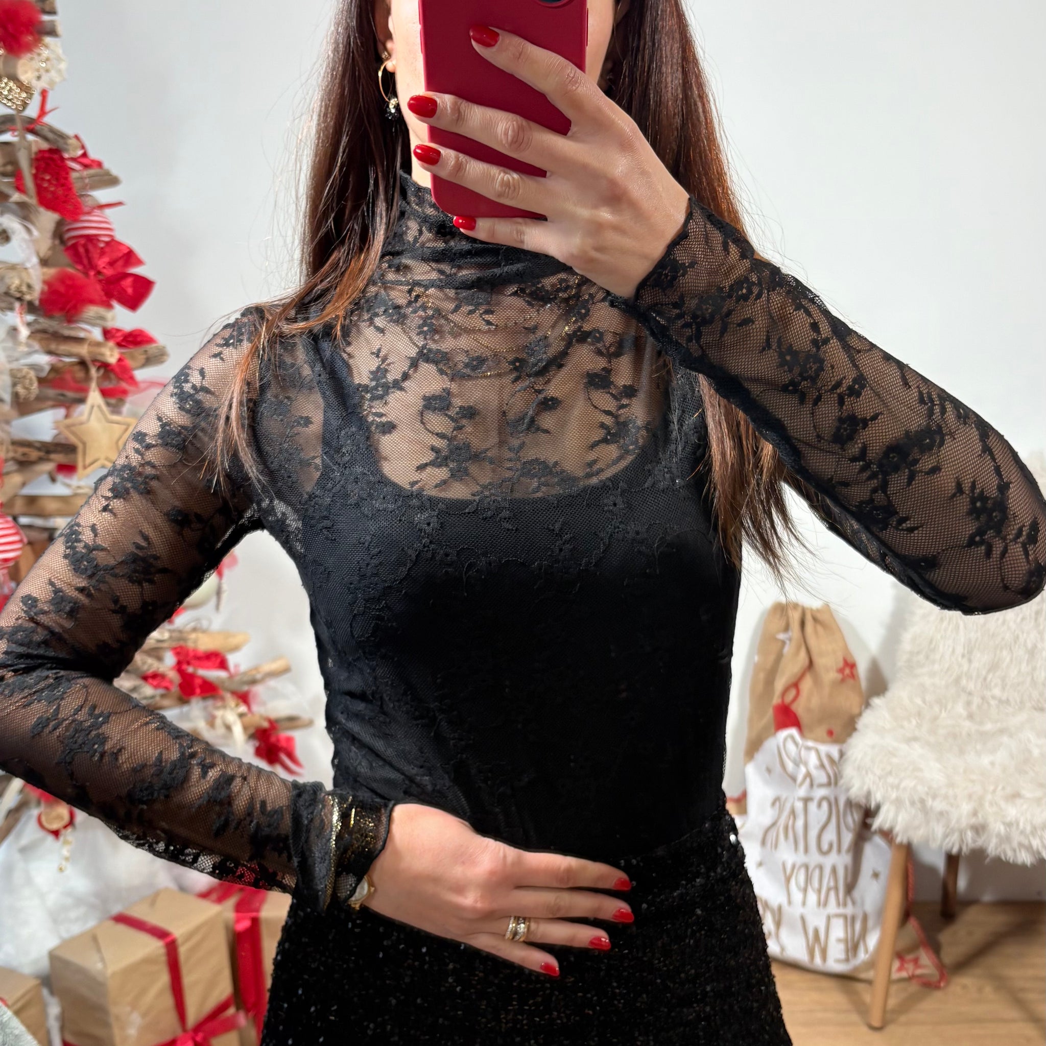 Maglia Pizzo Lupetto