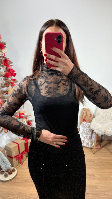 Maglia Pizzo Lupetto