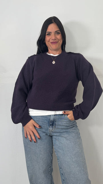 Maglione BANG VIOLA