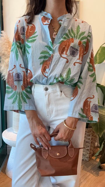 Camicia Leopard