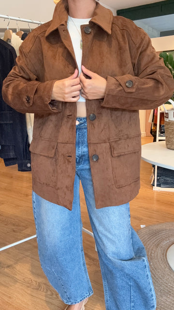 Giacca Camoscio