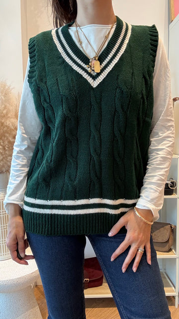 Gilet COLLEGE verde