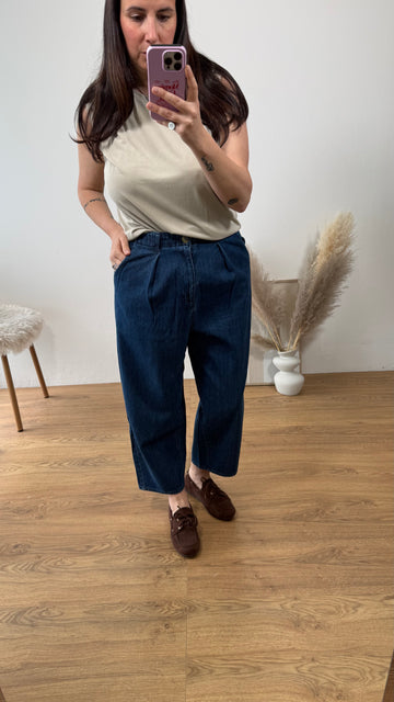 Denim ballon LERIN