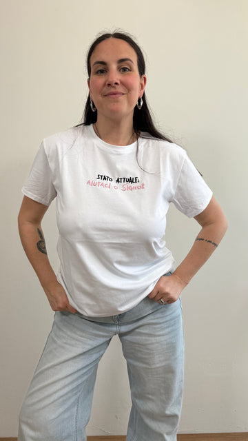 T-shirt AIUTACI SIGNOR