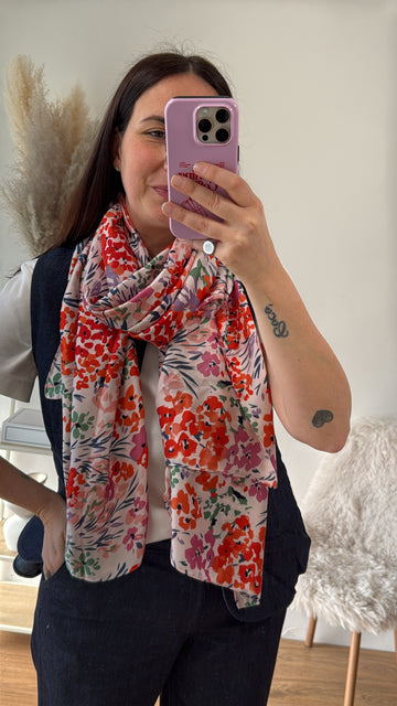 Foulard MIX FLOWER